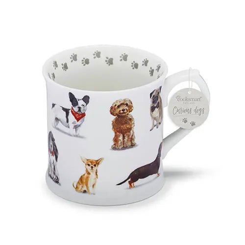 Cooksmart Curious Dogs Tankard Mug