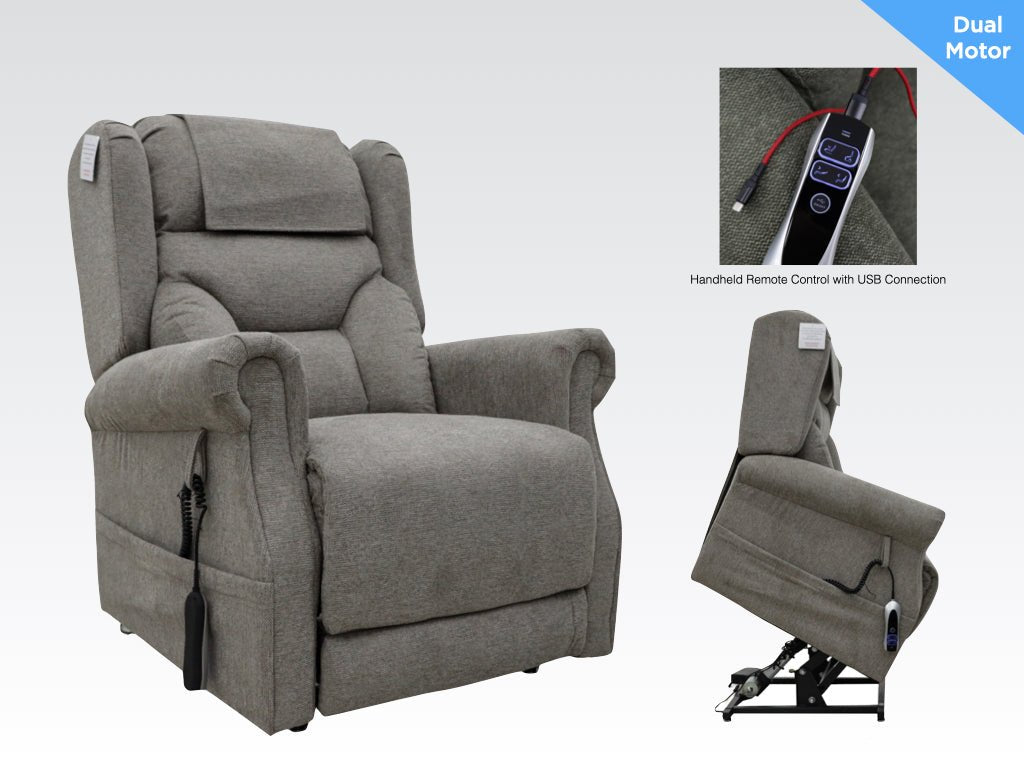 Berkshire Dual Motor Lift & Tilt Armchair