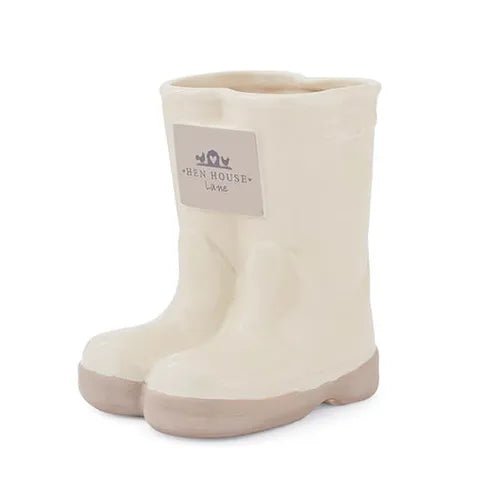 Cooksmart Hen House Lane Wellies Utensil Pot