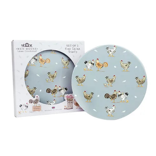 Cooksmart Hen House Lane Set of 2 Trivets