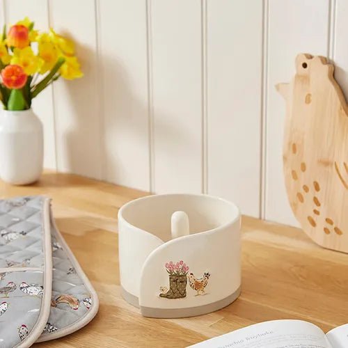 Cooksmart Hen House Lane Kitchen Roll Holder