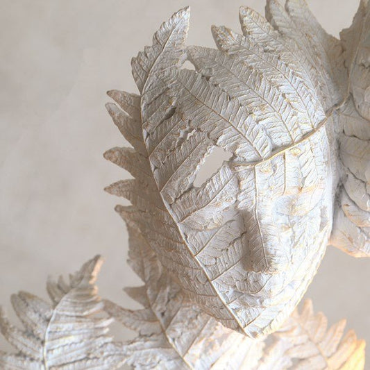 White Leaf Couple Structure
