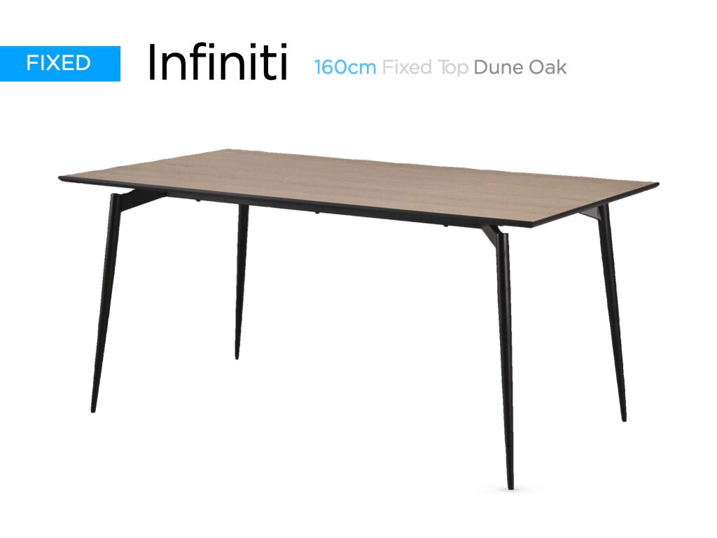Infiniti Fixed Top Dining Table