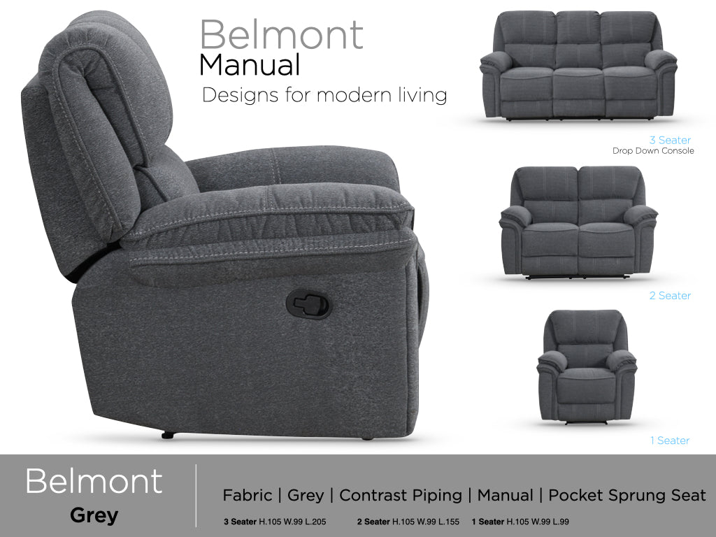 Belmont 2-Seater in Grey