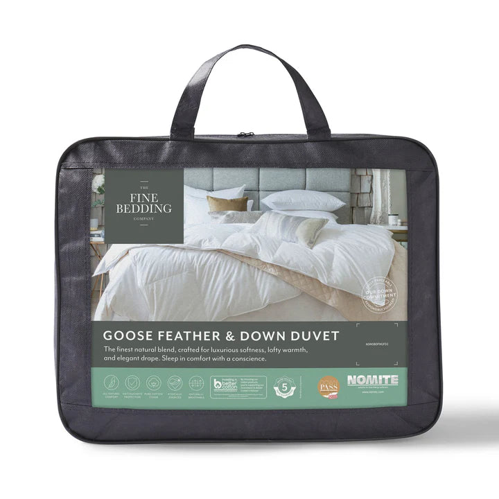 The Fine Bedding Company Goose Feather & Down Duvet 10.5tog