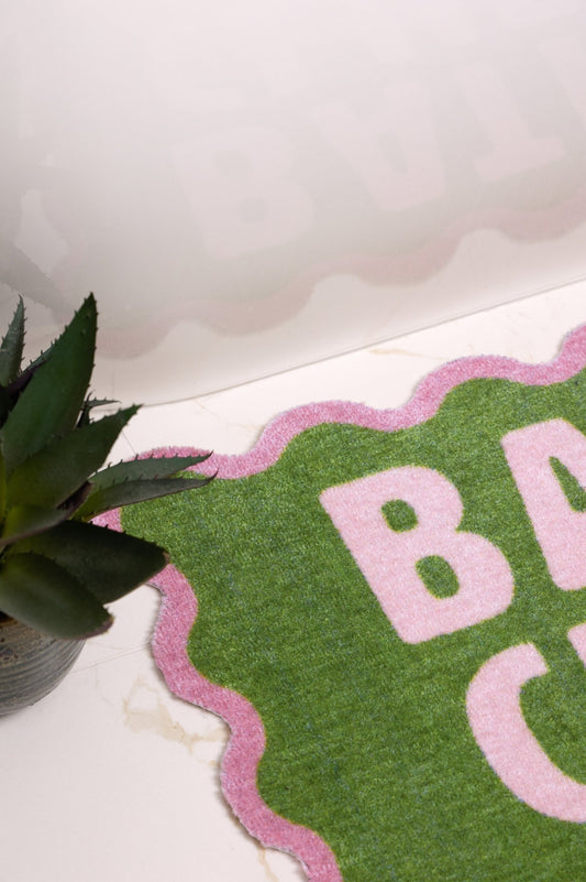 Dip & Drip Nylon Printed Bath Club Bathmat