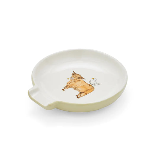 Cooksmart Buttercup Farm Ceramic Spoon Rest