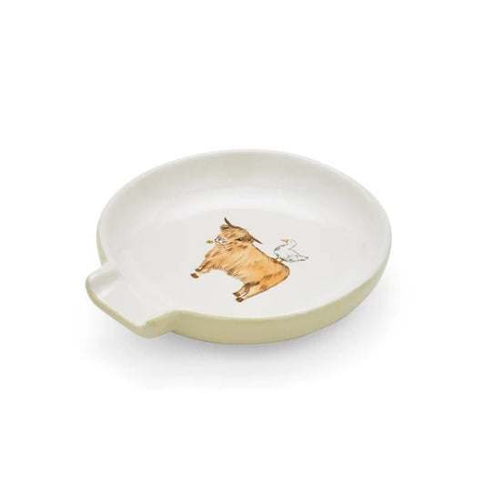 Cooksmart Buttercup Farm Ceramic Spoon Rest