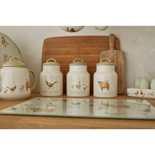 Cooksmart Buttercup Ceramic Sugar Canister
