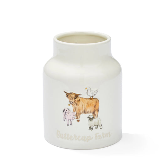 Cooksmart Buttercup Farm Ceramic Utensil Pot
