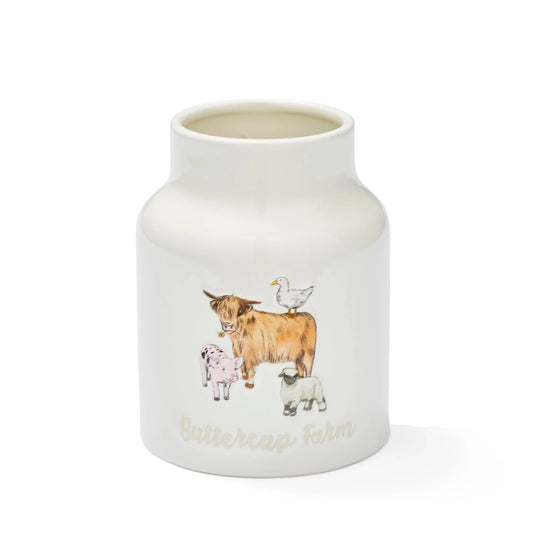 Cooksmart Buttercup Farm Ceramic Utensil Pot