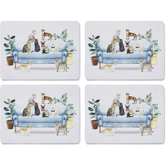 Cooksmart Curious Cats Placemats