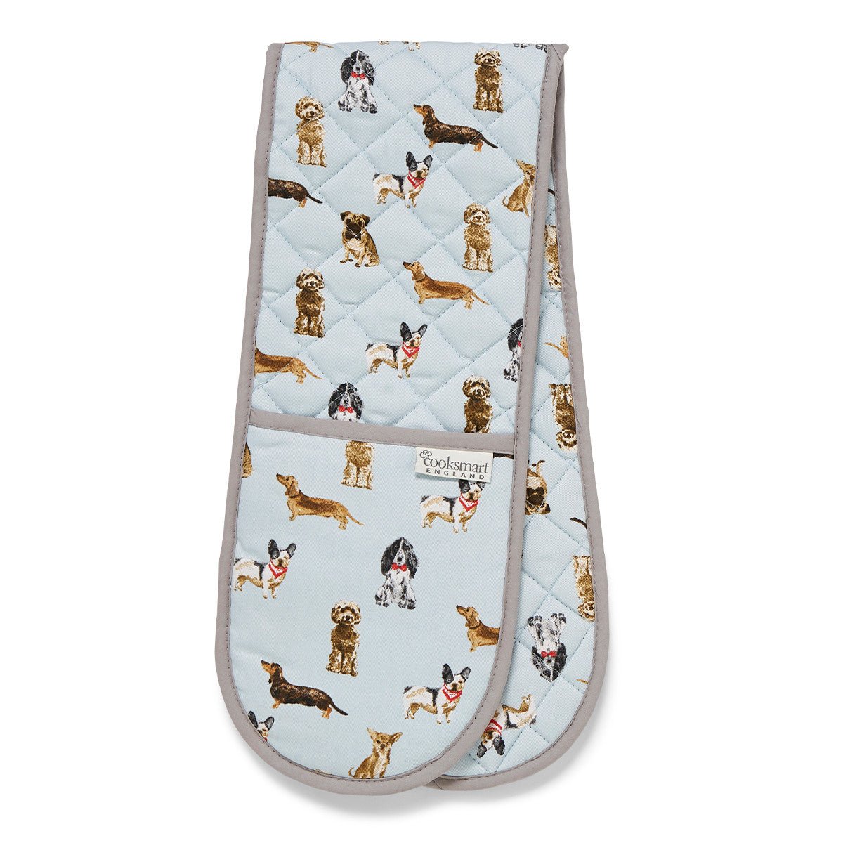 Cooksmart Curious Dogs Double Oven Gloves