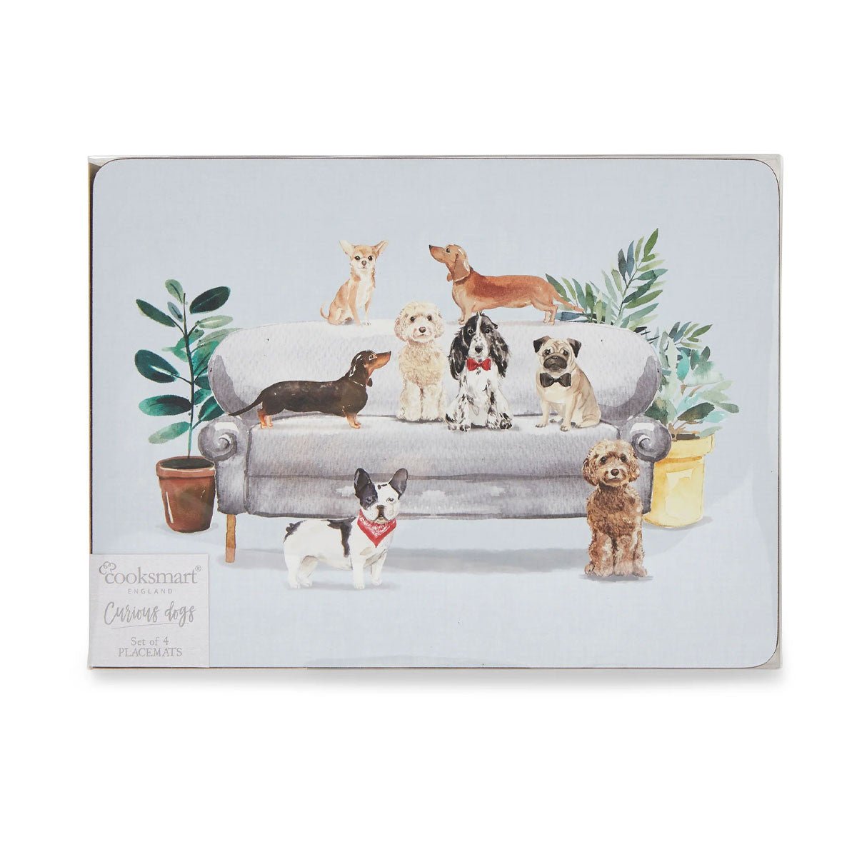 Cooksmart Curious Dogs Placemats