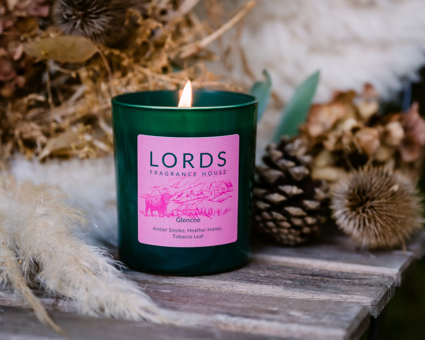 Lords Fragrance House 1 Wick Candle (225g)