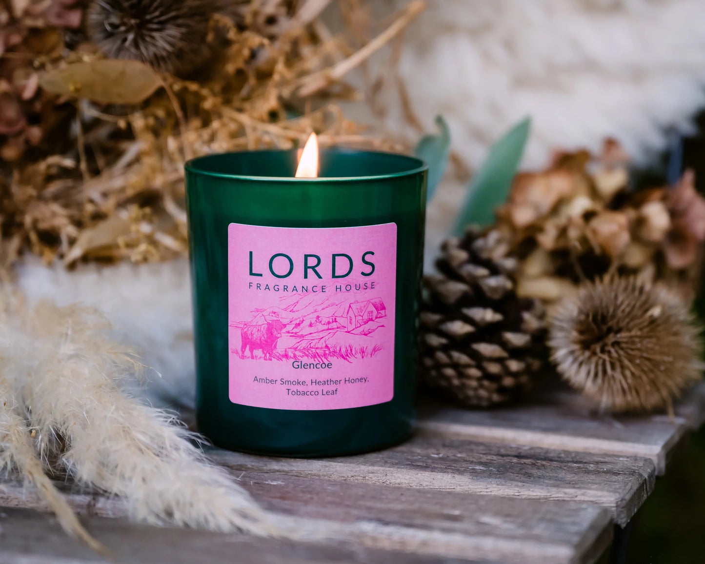 Lords Fragrance House 1 Wick Candle (225g)