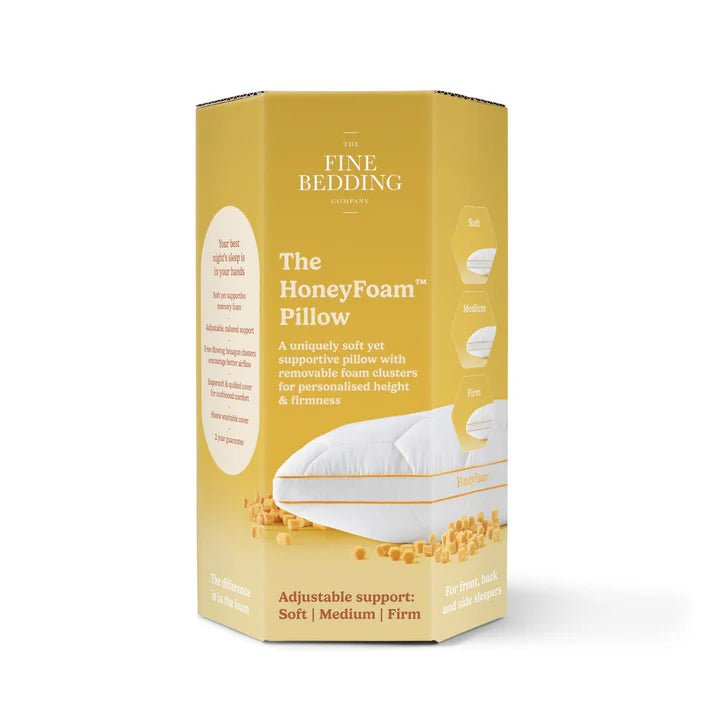 The Fine Bedding Company The Adjustable HoneyFoam ™ Pillow
