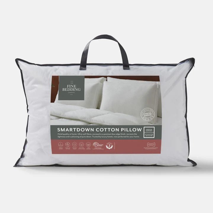 The Fine Bedding Company Smartdown Cotton Pillow