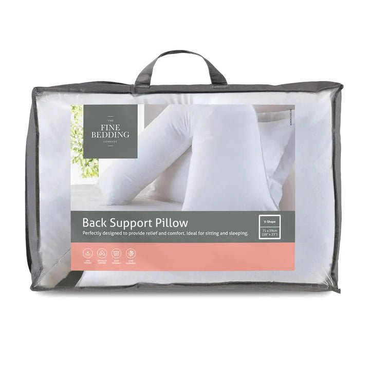 The Fine Bedding Company V Shaped Pillow