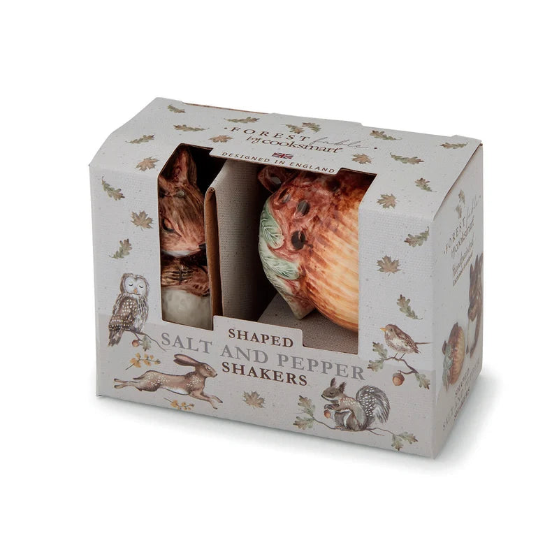 Cooksmart Forest Fable Ceramic Salt & Pepper Shaker