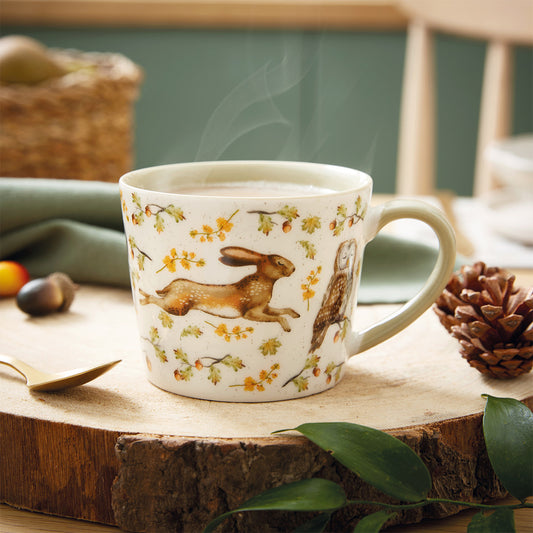 Cooksmart Forest Fable Fox & Hare Conical Mug