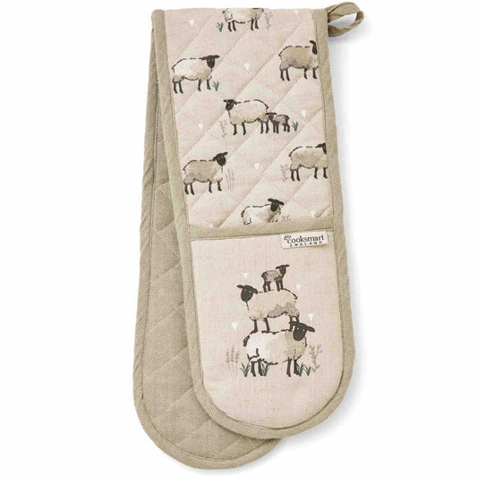 Cooksmart Highland Sheep Double Oven Glove