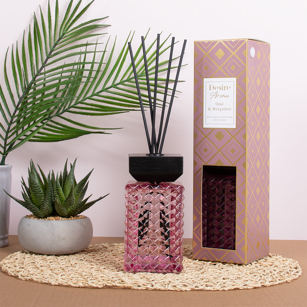 Desire Aroma 500ml Oud & Bergamot Diffuser