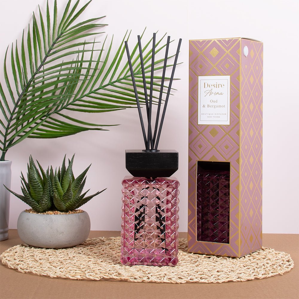 Desire Aroma 500ml Oud & Bergamot Diffuser