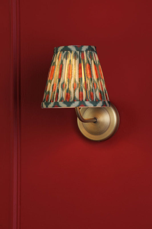 Dar Navarro Rechargeable Wall Light Matt Antique Brass Bracket Only LED