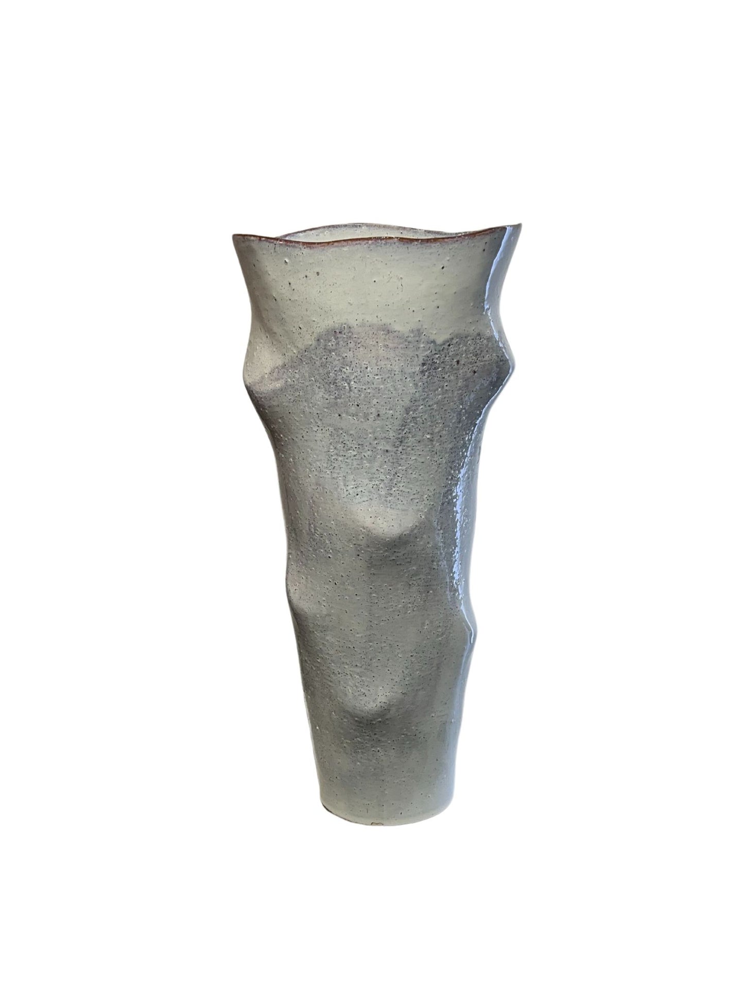 Otters Brook Aged White Vase