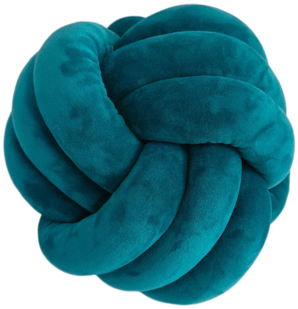 Paul Moneypenny Ballsup Teal Cushion