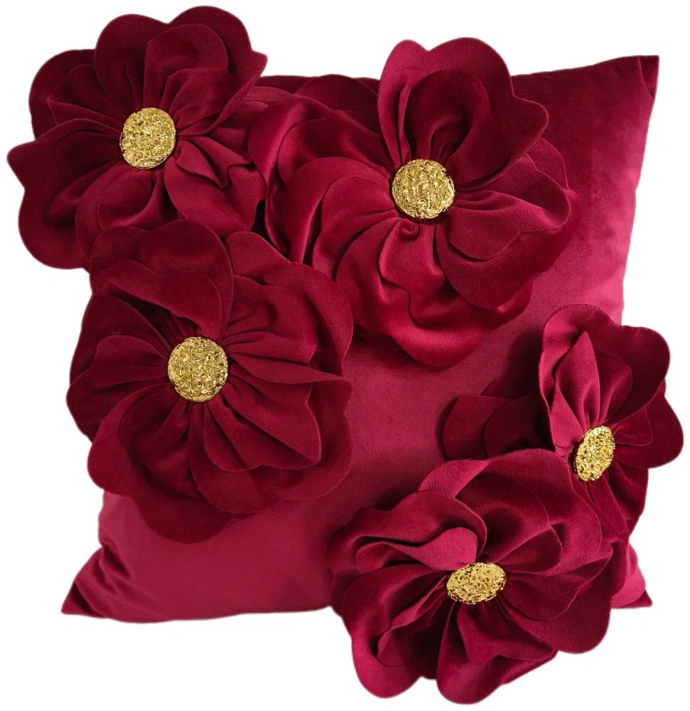 Paul Moneypenny Blooming Wonderful Fuschia Cushion