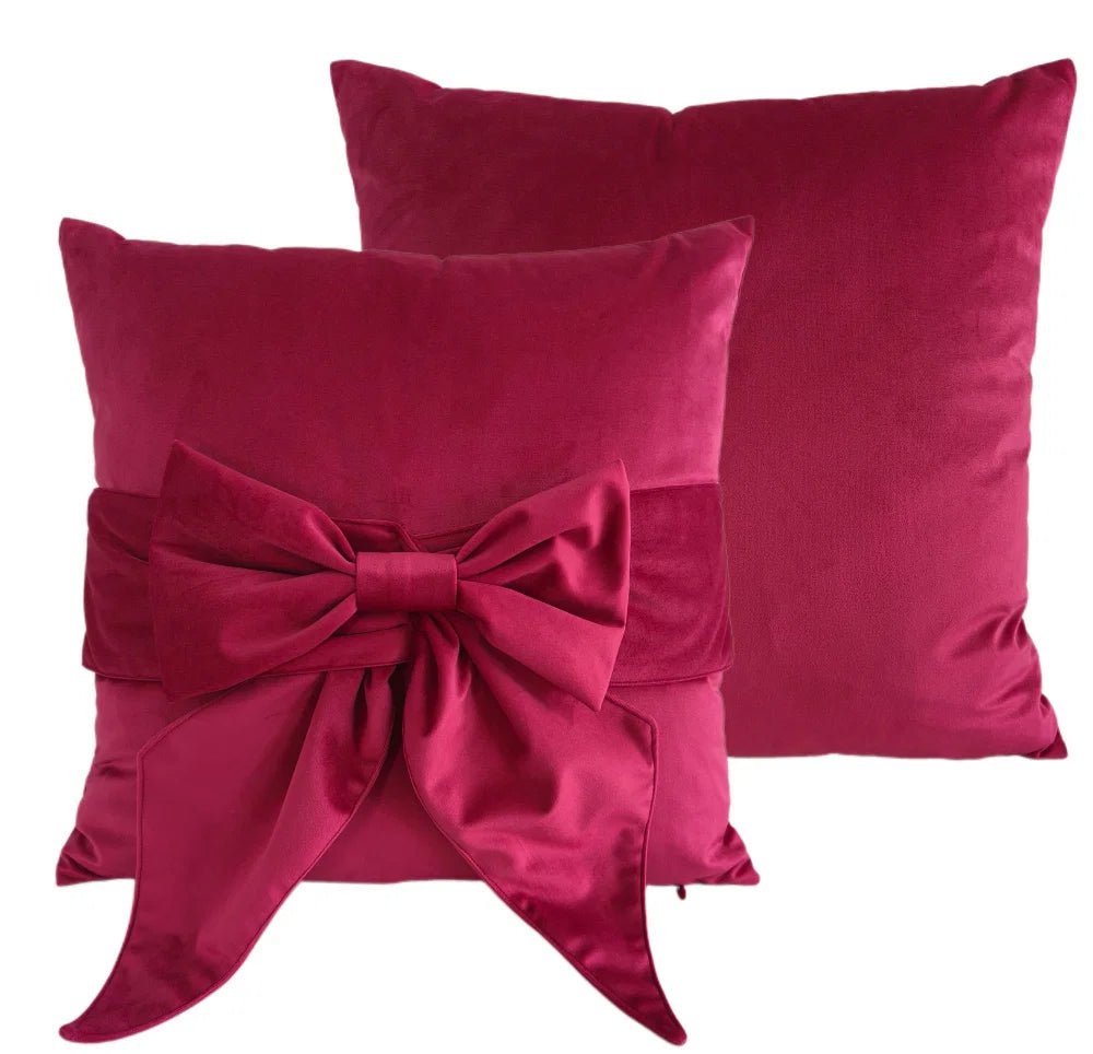 Paul Moneypenny TiedUp Fuschia Cushion