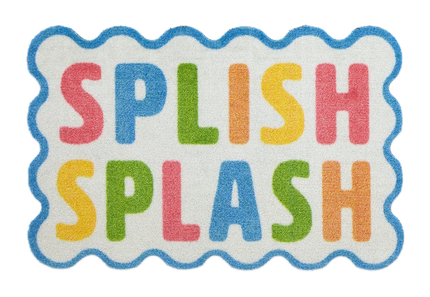 Dip & Drip Nylon Printed Splish Splash Bathmat