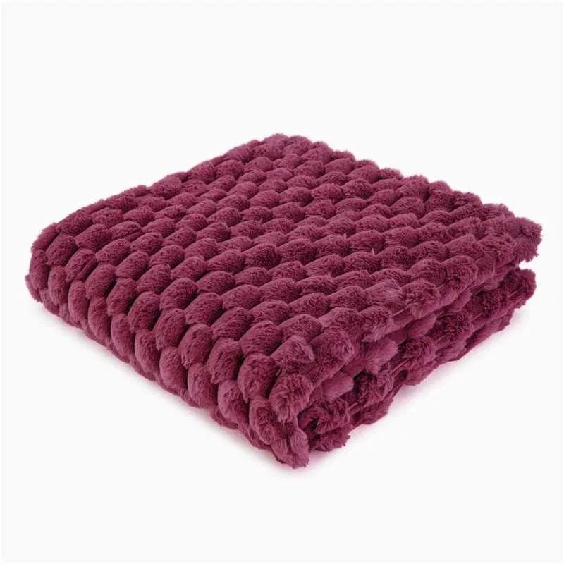 Paul Moneypenny Koochikoo Fuschia Throw