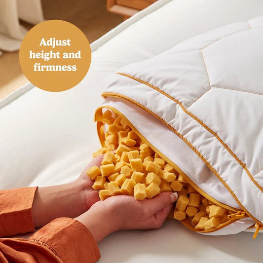 The Fine Bedding Company The Adjustable HoneyFoam ™ Pillow