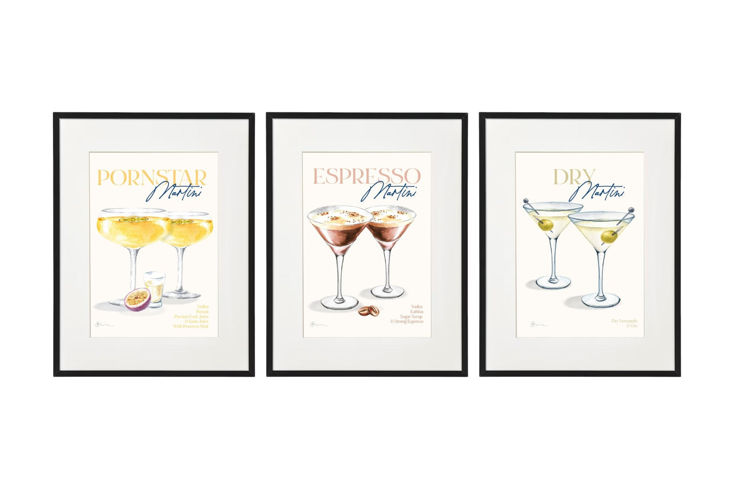 Espresso Martini Wall Art