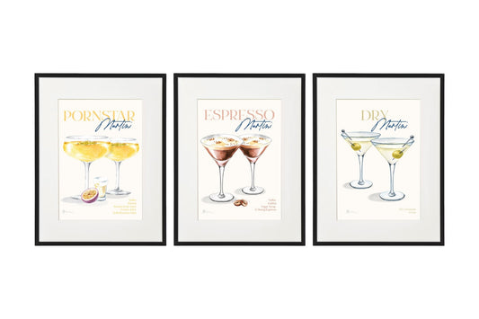 Espresso Martini Wall Art