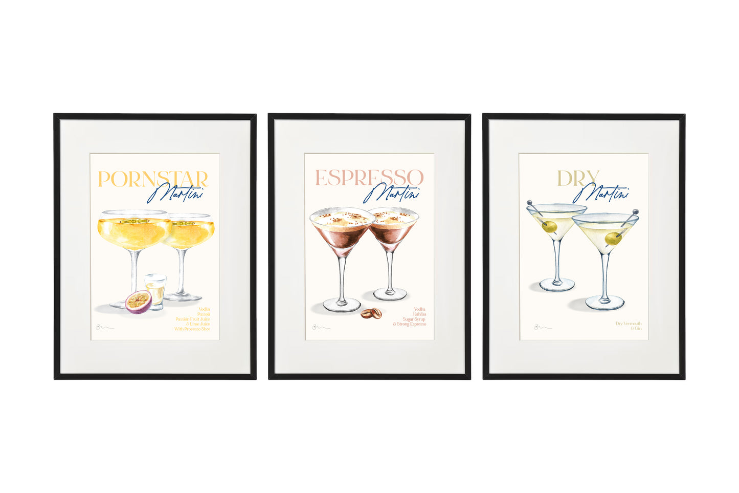 Dry Martini Wall Art