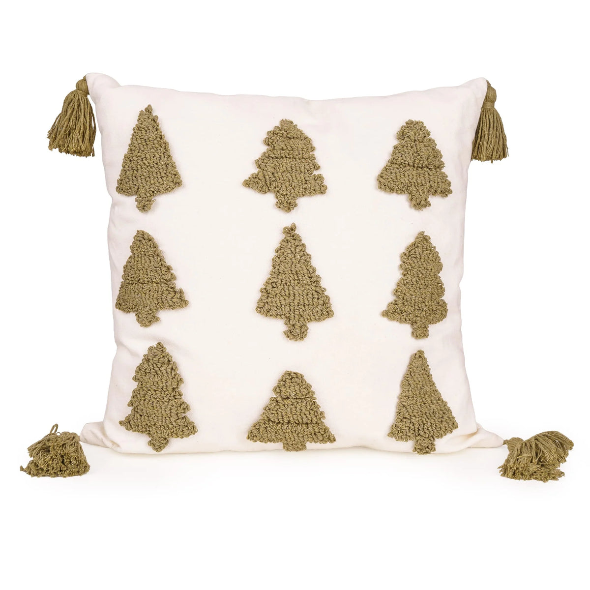 Embroidered Christmas Cushion