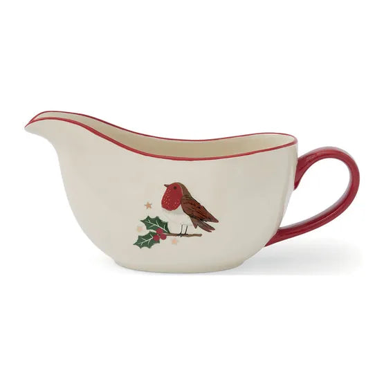 Cooksmart Xmas Robins Retreat Gravy Boat