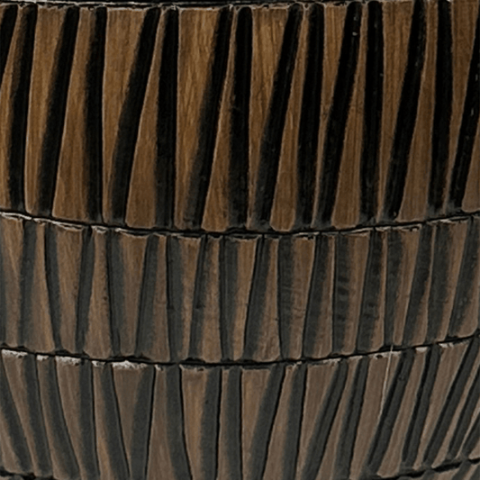 Black and Brown Polyresin Dish