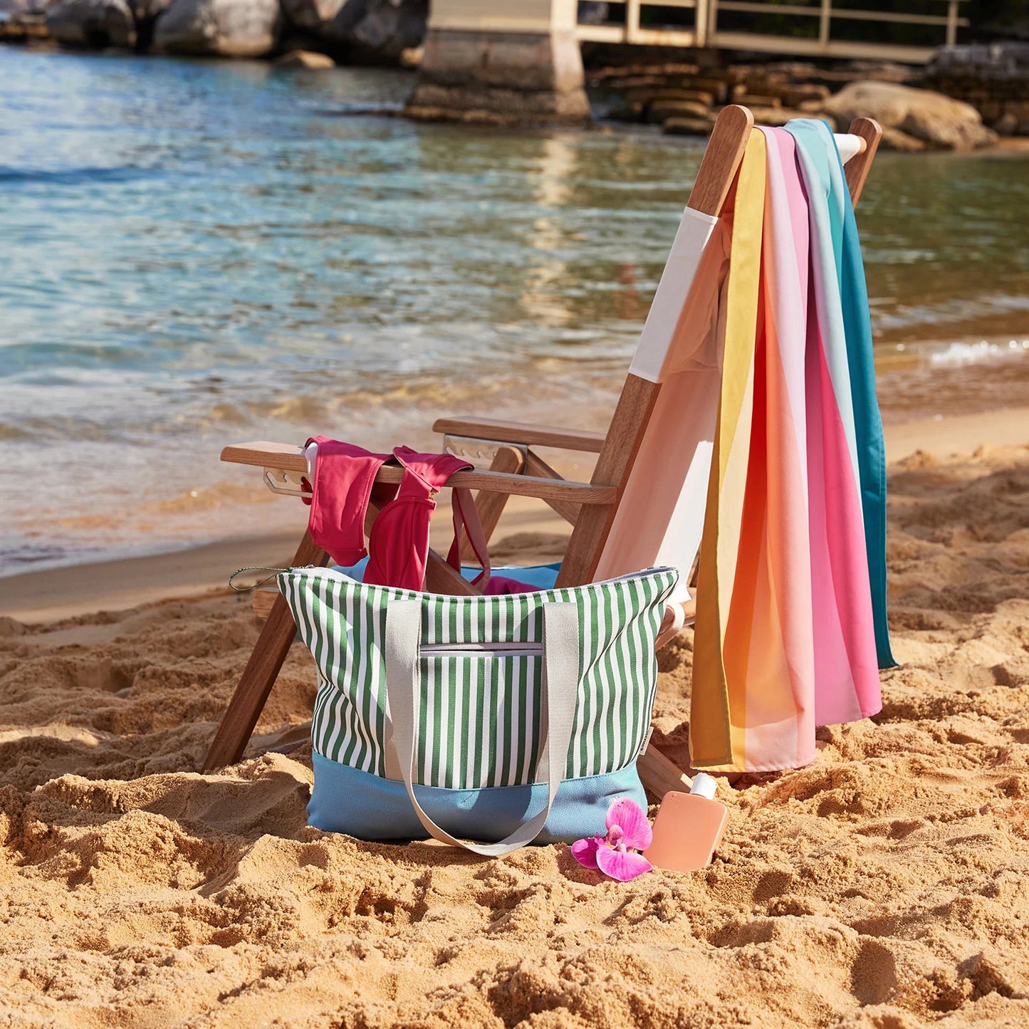 Dock & Bay Coastal Candy Quick Dry Towel