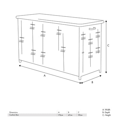 K/D Large Cushion Box