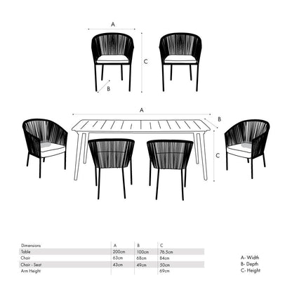 Reims Outdoor Dining Set