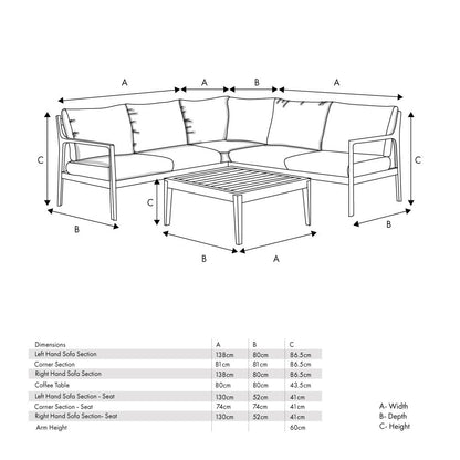 Malta Outdoor Seating Set