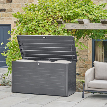 Rhode Island Large Galvanised Steel Cushion Box