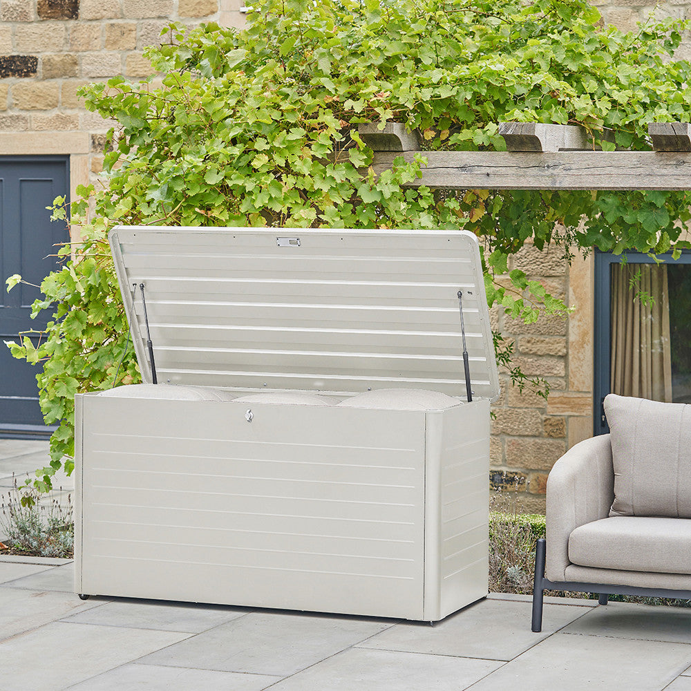 Rhode Island Large Galvanised Steel Cushion Box