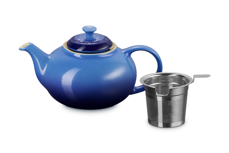 Le Creuset Stoneware Teapot with Stainless Steel Infuser (1.3L)