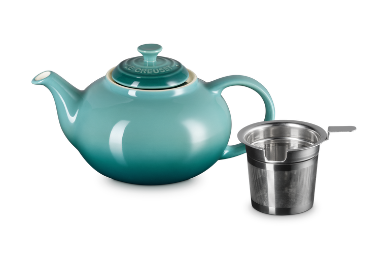 Le Creuset Stoneware Teapot with Stainless Steel Infuser (1.3L)
